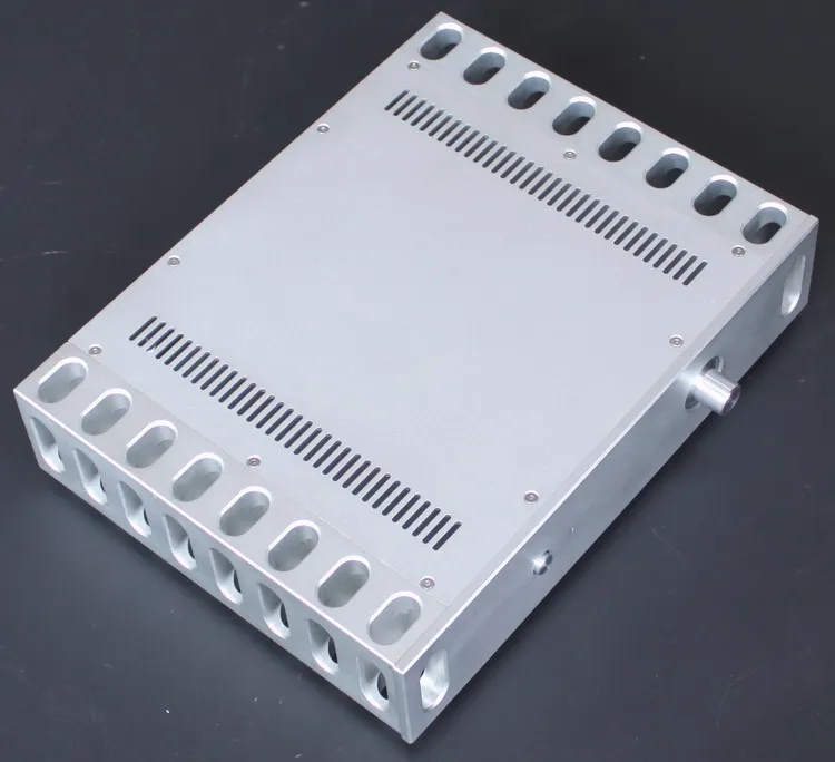 

WA45 All aluminum amplifier chassis / Preamplifier case / AMP Enclosure/ DIY box (430 *92*325mm)