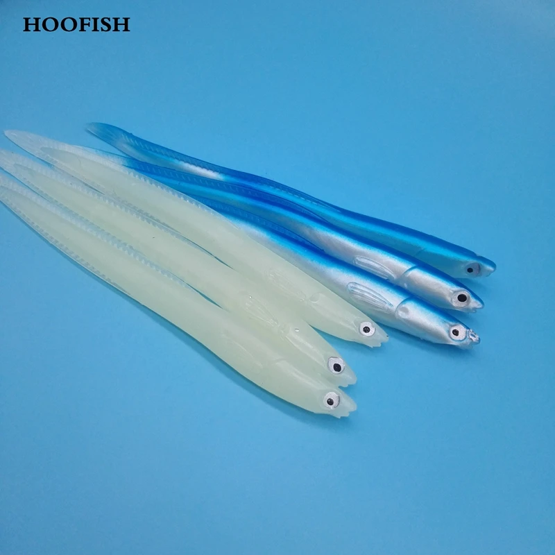 Рыболовная приманка HOOFISH 10 шт./лот 6 5 г/138 мм электрический угорь бионическая