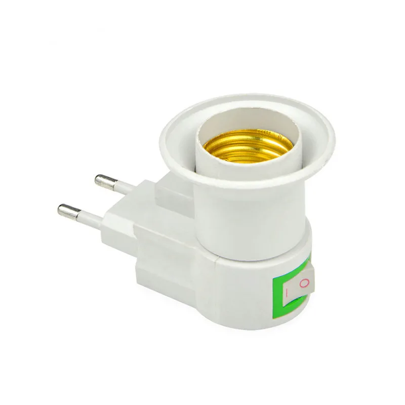 Цоколь для светодиодной лампы E27 110 В 220 переменного тока евровилка|lamp holder|base lightled