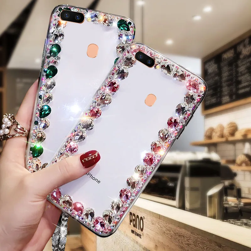 Подходит для Oppo R15 standard edition Новый Универсальный Алмазный чехол телефона женские