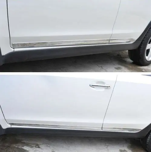 FIT FOR SUBARU XV CROSSTREK CHROME DOOR SIDE LINE BODY MOLDING COVER PROTECTOR | Инструменты