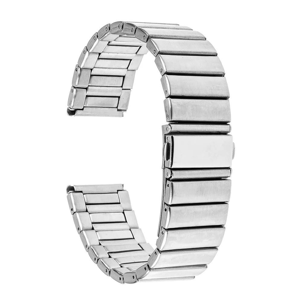 Ремешок из нержавеющей стали для Samsung Galaxy Gear 2 R380 Neo R381 Live R382 складной браслет с