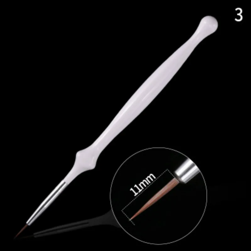 Набор кистей для маникюра 3 шт./компл. | Красота и здоровье