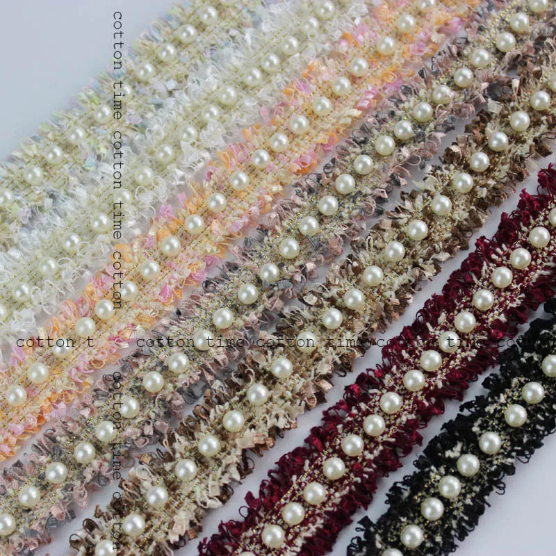 Твидовая отделка из бисера ширина 3 см|Кружево| |