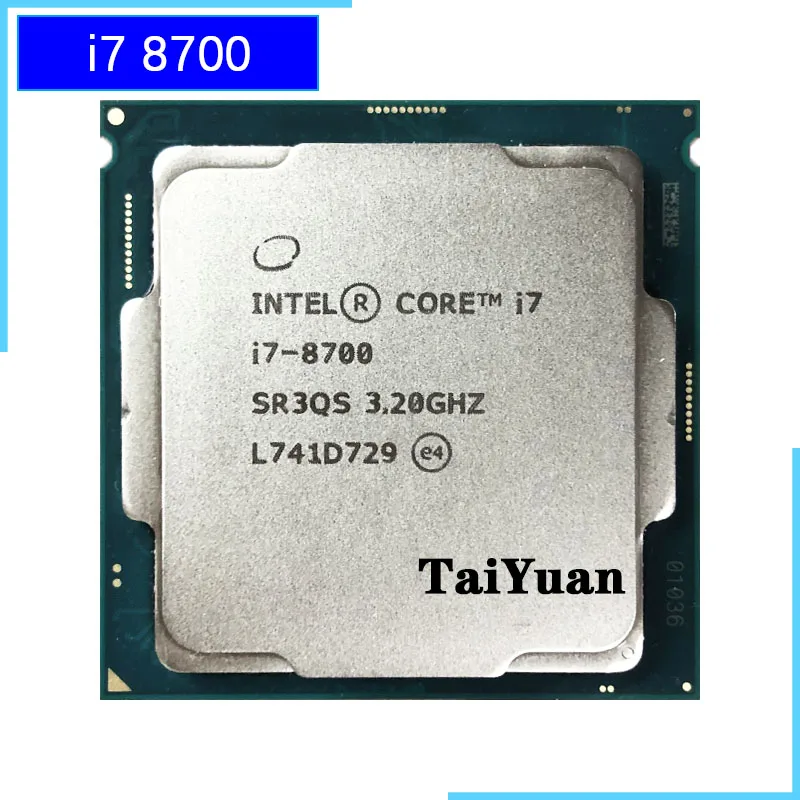 Процессор Intel Core i7-8700 i7 8700 3 2 GHz 6-ядерный 12M 65W LGA 1151 | Компьютеры и офис