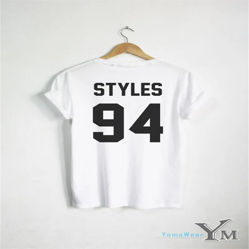 Гарри Стайл 94 футболка Tumblr One Direction 1D забавная музыка Тур Топ Мужчины Женщины usisisex