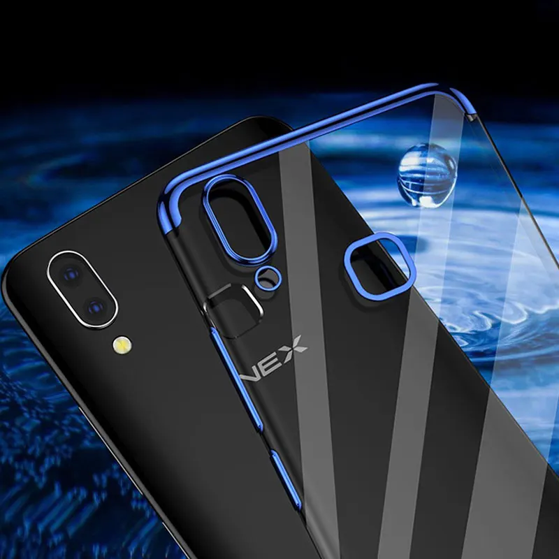 Для естественных NEX S эксклюзивная модная покрытие прозрачный чехол Vivo мягкий