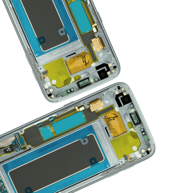 Оригинальный 5 ''Super AMOLED с рамкой для samsung Galaxy S7 edge G935V G935P G935A G935T ЖК дисплей