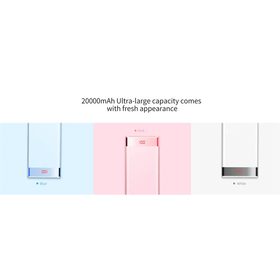 Teclast 20000 мАч power Bank двойной USB выход 8Pin и Micro вход мобильный внешняя батарея для