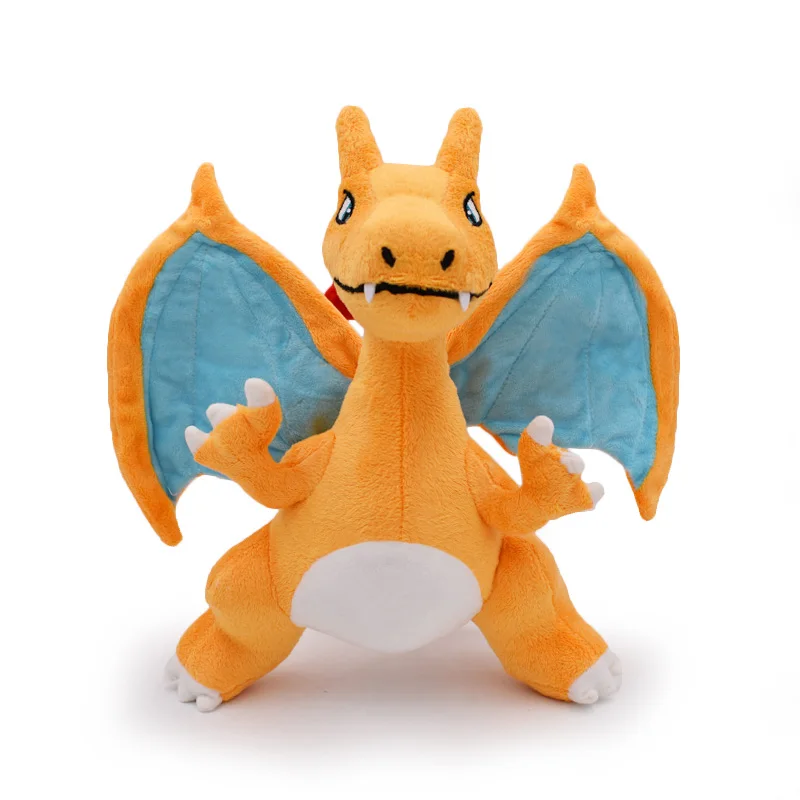 Anime 5 Style Charizard Catoon Plush Toys Doll Charizards Center Mega Evolution Soft Stuffed Animal Children Dolls Gift