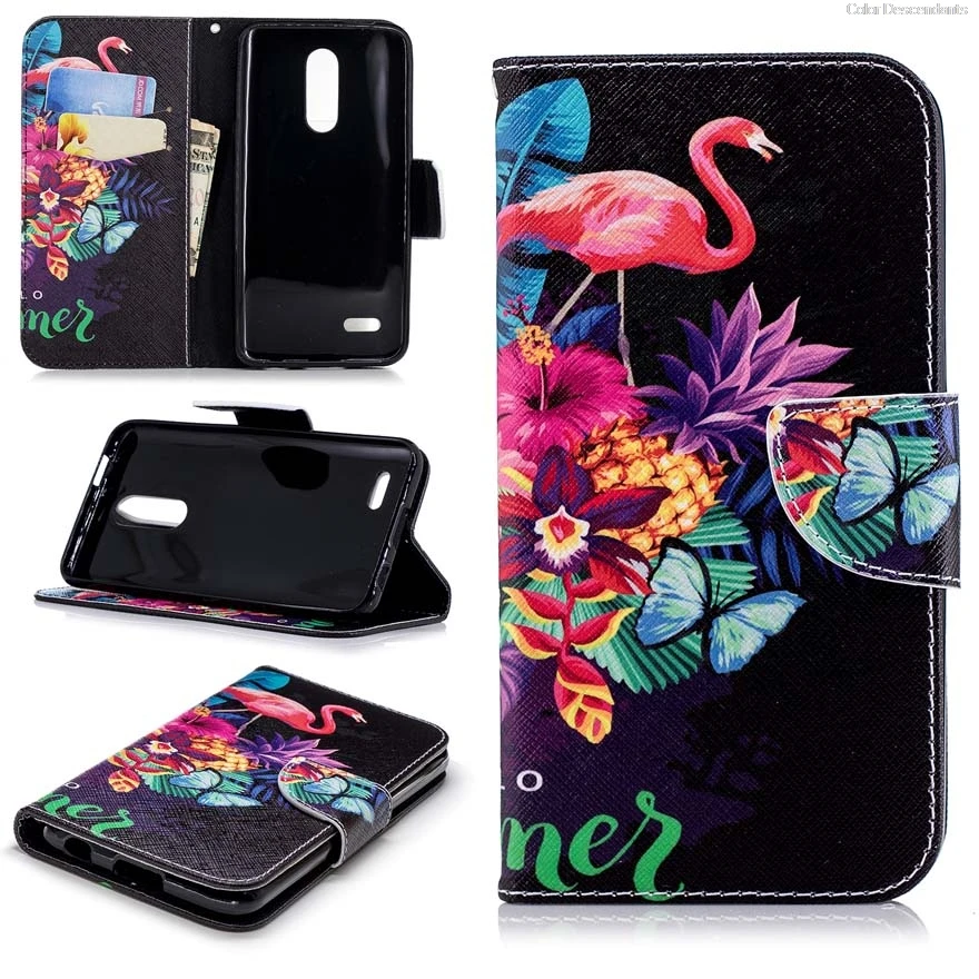 Flip Case for LG K10 2018 K102018 X410EO LG-X410EO LMX410EO Phone Leather Cover Holder K 10 X410EOW Silicon Cases on | Мобильные