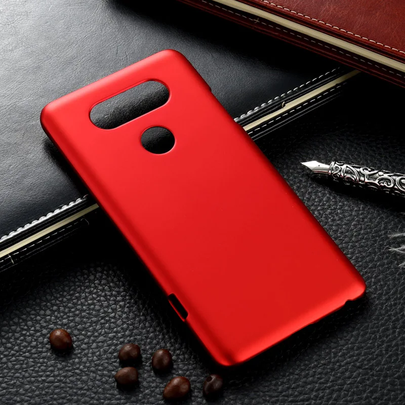 red03 Bolomboy однотонный чехол для LG V20 чехол матовый жесткий пластик черные деловые сумки Coque для LG V20 LGV20 чехол F800 5,7 дюймов - Цвет: red03