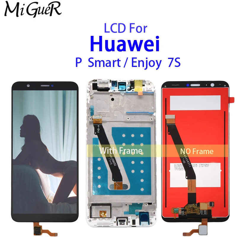 Huawei P жидкокристаллический смарт-дисплей с сенсорным экраном дигитайзер в сборе