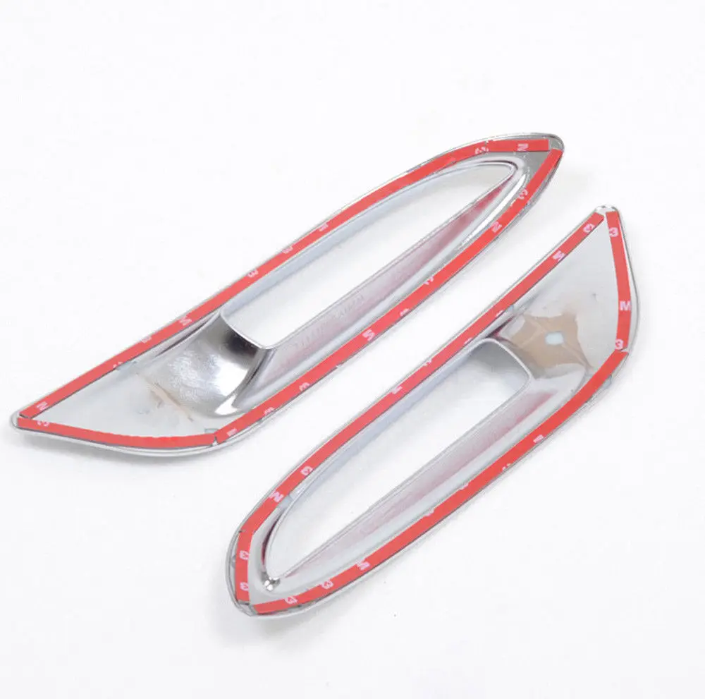 2 шт. хромированный чехол для Mazda 6 Atenza 2014 2015|fog lamp cover|tail light coversfog cover |