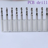 10pcs tungsten carbide drill bit 2 7 mm cnc milling cutters micro printed circuit boards metal engraving tools