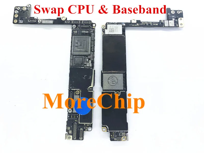 Плата с ЧПУ для iPhone 7Plus сменная Базовая плата процессора Qualcomm Version удаление