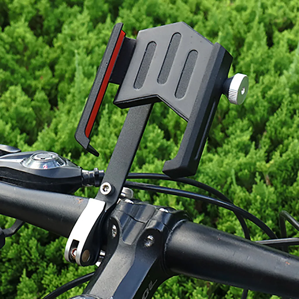 New Aluminum Bicycle Holder Alloy Bike Handlebar For Cell Phone Gps Mount Accessories велосипедные аксесуары | Спорт и