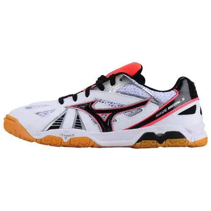 Оригинальные кроссовки Mizuno Wave медаль 5 для настольного тенниса для сборной команды, устойчивая спортивная обувь, дышащие кроссовки - Цвет: 81GA151510