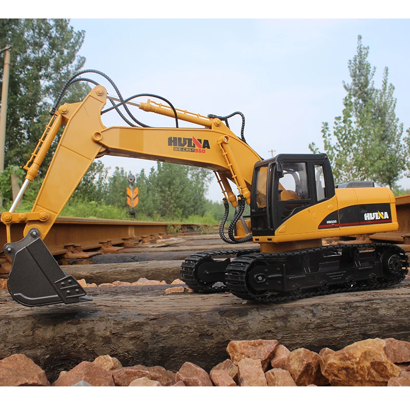 15CH remote control construction trucks rc truck electric excavator toy model 1/14 | Игрушки и хобби