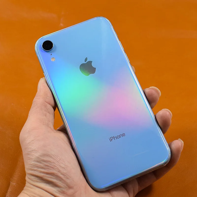 Лидер продаж! Градиентная прозрачная декоративная пленка Aurora для iPhone XR 12 11 PRO MAX mini