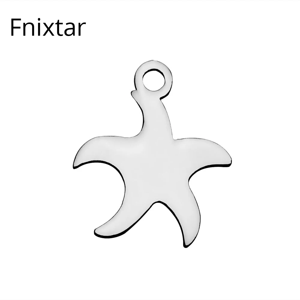 Fnixtar Полировка ювелирных изделий 12*14 мм металлическая Мини Подвеска из