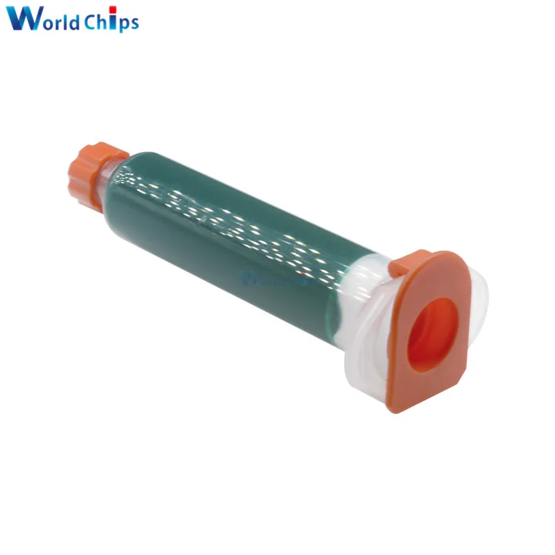 10cc UV PCB BGA Solder Resist Curable Soldering Great Mast Repair Paint Mask Green | Электронные компоненты и