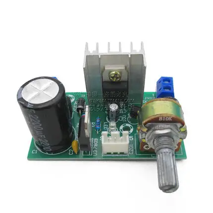 AC/DC 3 40V LM317 регулируемый регулятор напряжения понижающий модуль питания|regulated