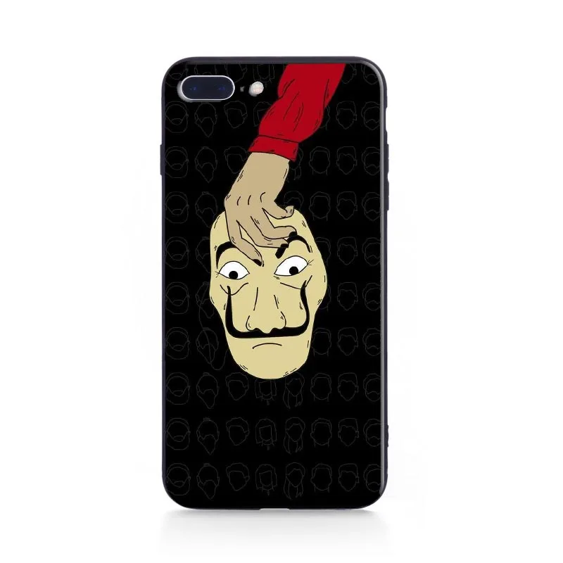 Чехол для телефона LA Casa De Papel Money Heist мягкий силиконовый чехол из ТПУ задняя iPhone 5 5S