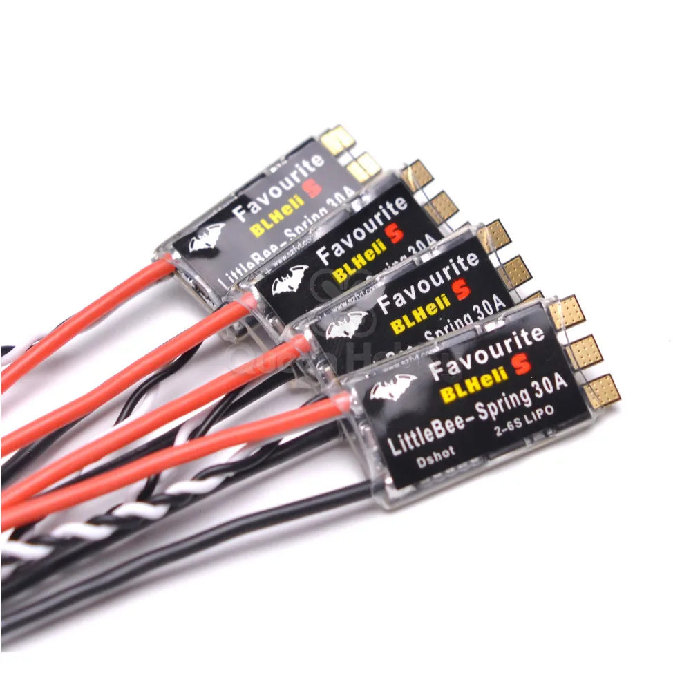 FVT LittleBee blheli _ s SPRING 30A / 20A ESC DSHOT Speed Controller для QAV R PUDA Nova 235 XL6 XL7 XL8 FPV Racing Drone|Детали и