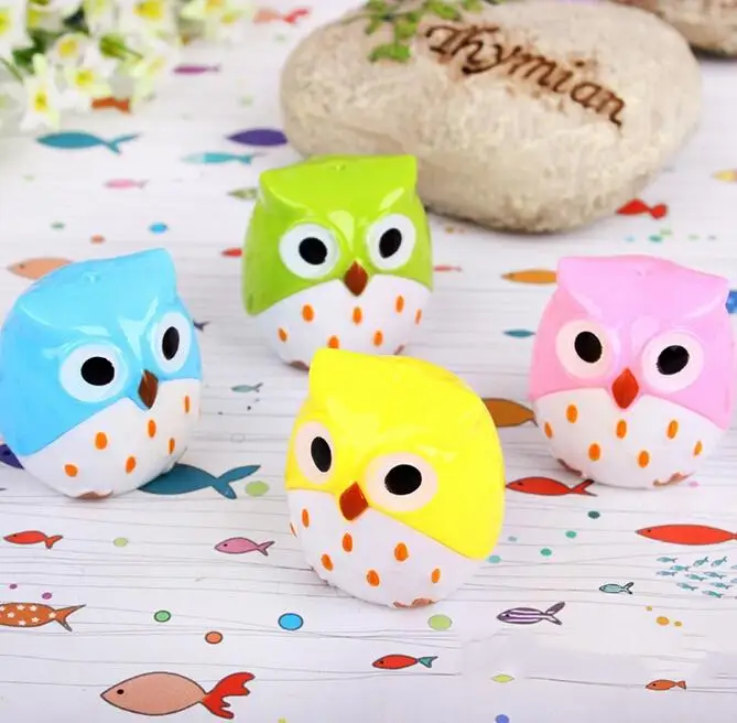 Резак Kawaii для карандаша в виде совы точилка нож рекламный подарок Канцтовары |