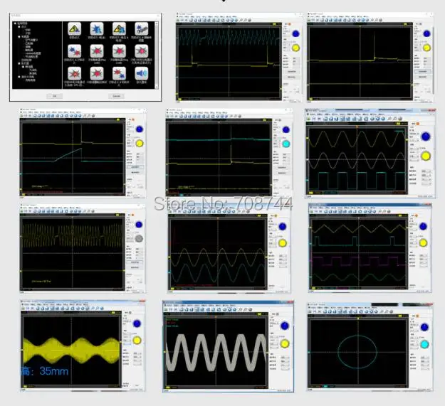 Портативный USB осциллограф Hantek 200 МГц 4 канала 1 Гвыб/с|usb oscillograph|oscilloscope portablehantek