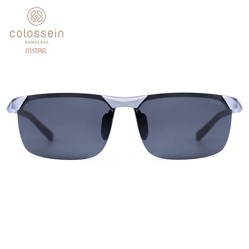 COLOSSEIN MSTAR модные солнцезащитные очки мужские поляризованные черные серые для