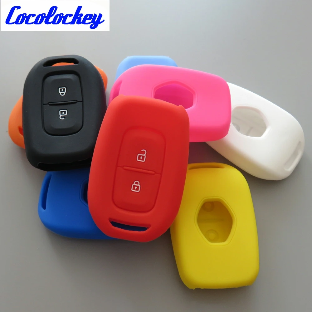 Cocolockey силиконовый чехол для автомобильного ключа телефона Renault Scenic Master Megane Duster