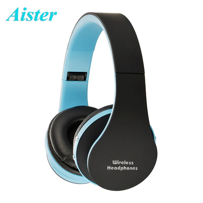 Bluetooth Headphones Foldable Wireless Gaming Earphone Music DJ Headsets With Microphone 3.5mm Wired Plug For Cell Phone/PC | Электроника