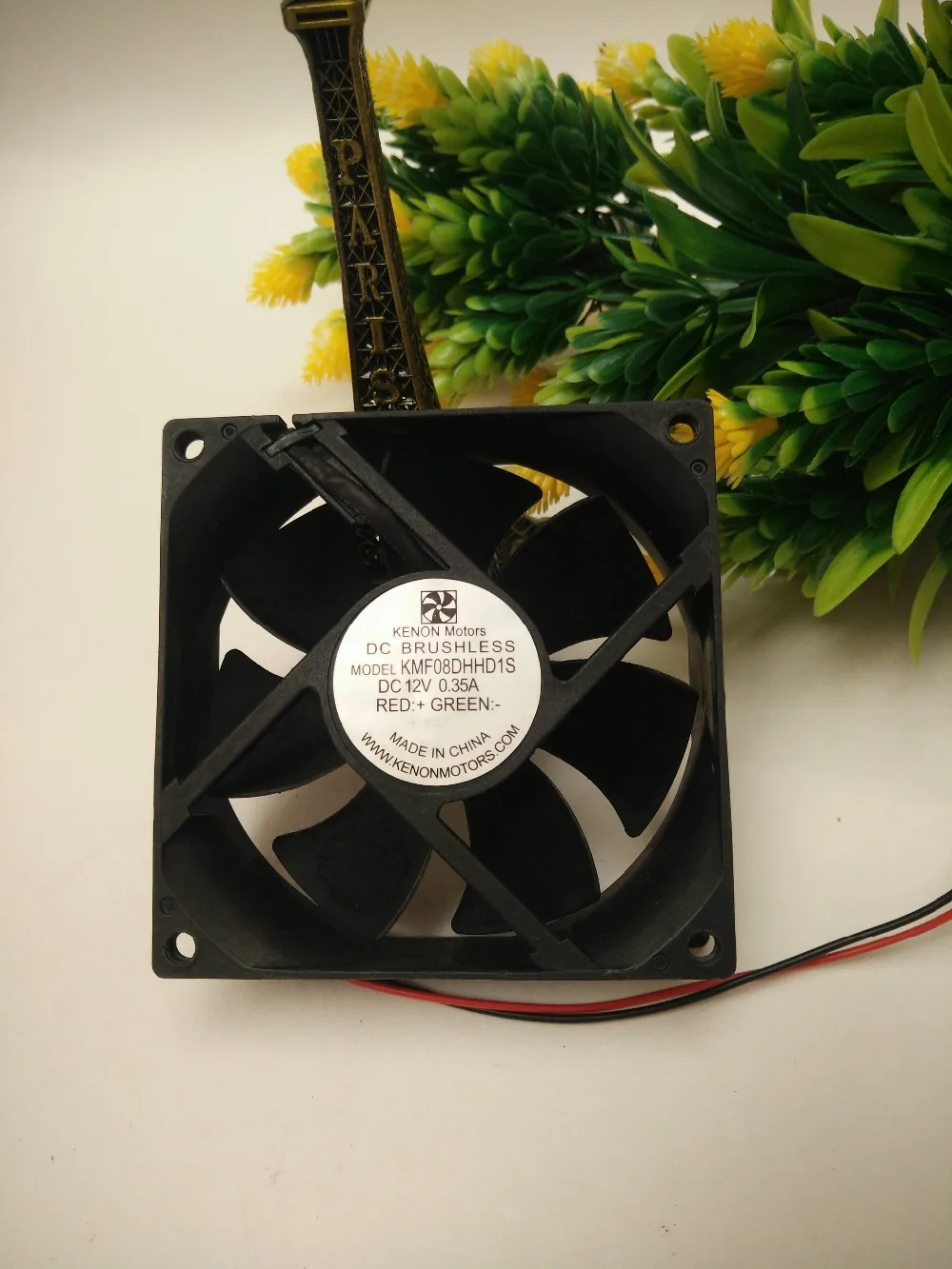 Кенон моторы KMF08DHHD1S DC 12V 0.35A 80x80x25 мм 2 провод Сервер площади вентилятора|Кулеры и