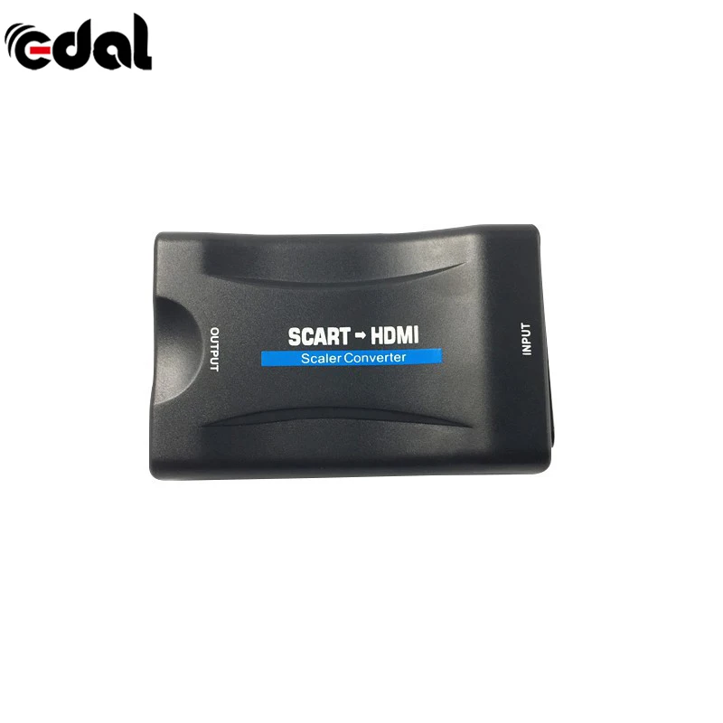 Конвертер SCART в HDMI 1080p видео аудио конвертер EU/UK Разъем для смартфона HD TV DVD |