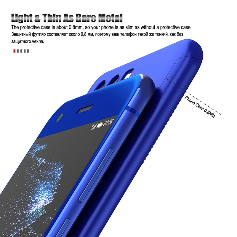 LuckGuard Роскошный Жесткий 360 полный защитный чехол для huawei Honor 8 9 10 Lite V9 V10 mate Pro стекло