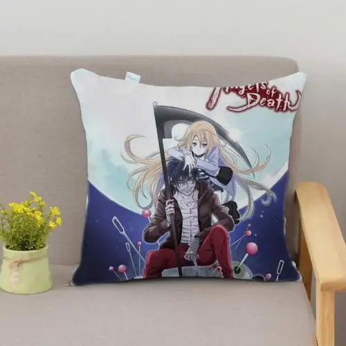 OHCOMICS 40*40CM Anime Angels of Death Zack Ray Cushion Dakimakura Pillow Case Slip Tick Cover Home Decor Costume Gifts |