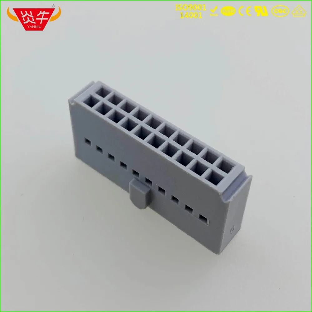 DC6 20P гнездо 2 54 мм Шаг 20PIN линия нажатия типа IDC разъем разъемы ISP JTAG заголовок для