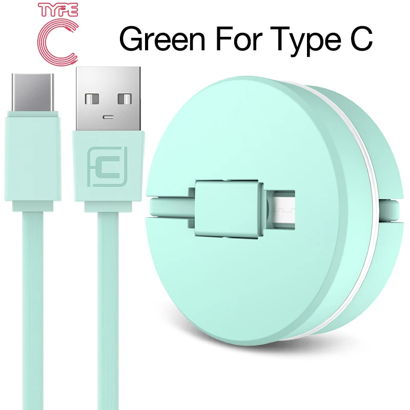 CAFELE usb type C кабель для зарядки данных для huawei P30 P20 pro Xiaomi Mi 9 samsung S10 S9 Oneplus Выдвижной Телефонный Кабель