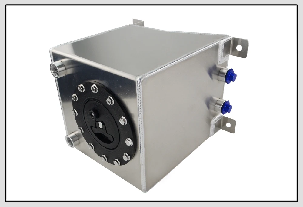 WLR RACING-2,5 галлон 10L алюминиевый гоночный Дрифт топливный корпус с топливными элементами топливный бак без уровня передатчик 210*215*225 мм WLR-TK13
