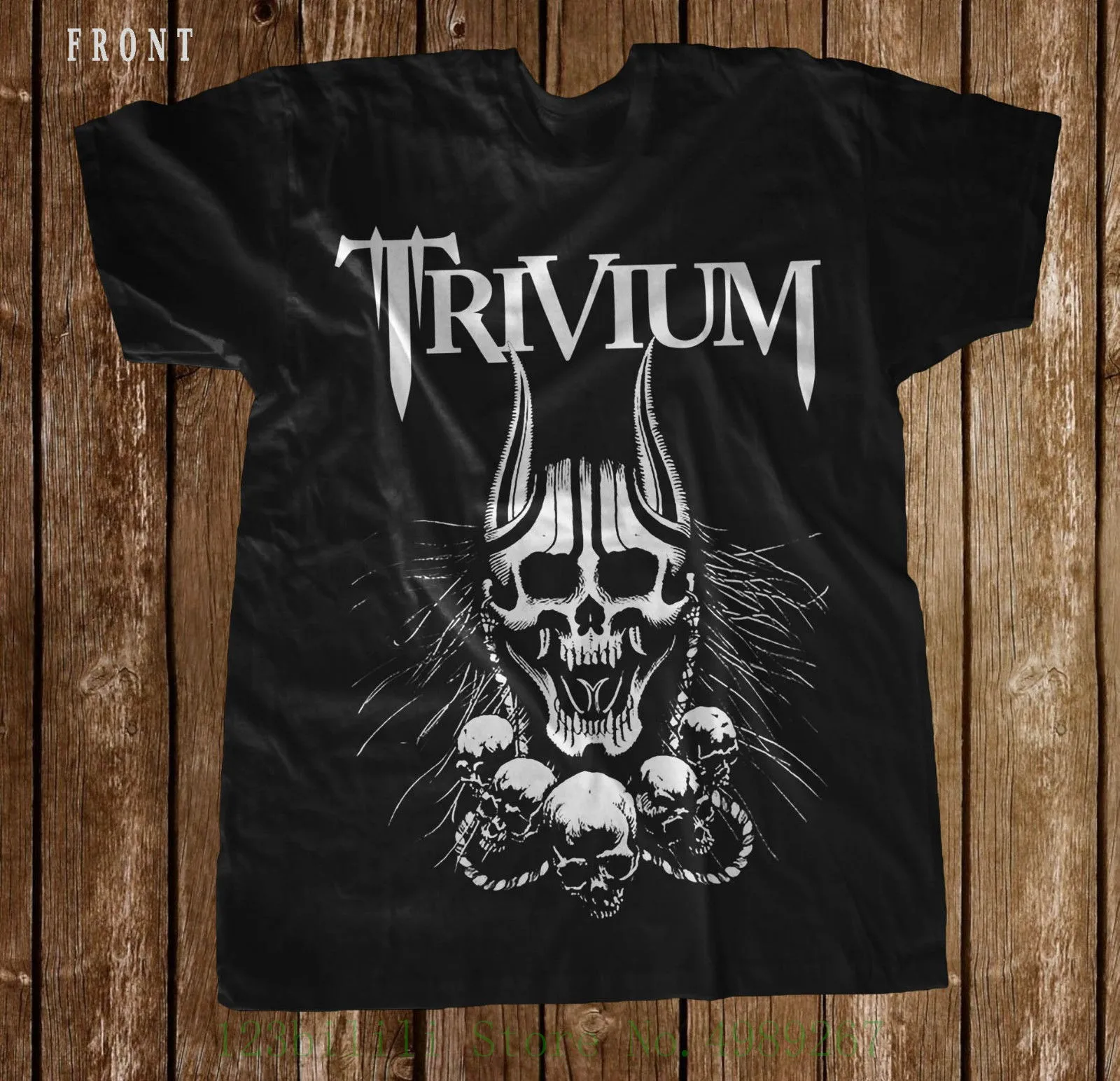 Trivium Silence In The Snow тяжелый металл тревога футболка Размеры: от S до 7xl Мужская Летняя
