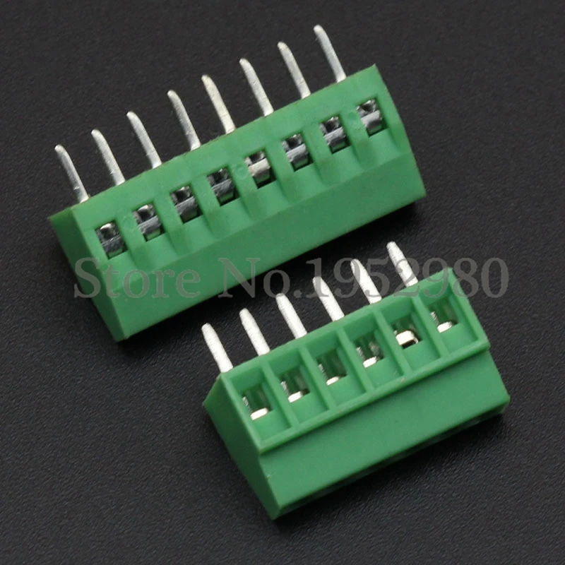 50 шт. 2 54 мм PCB Универсальный винт клеммные колодки коннектор KF128 2/3/4/5/6/7/8/9/10-12