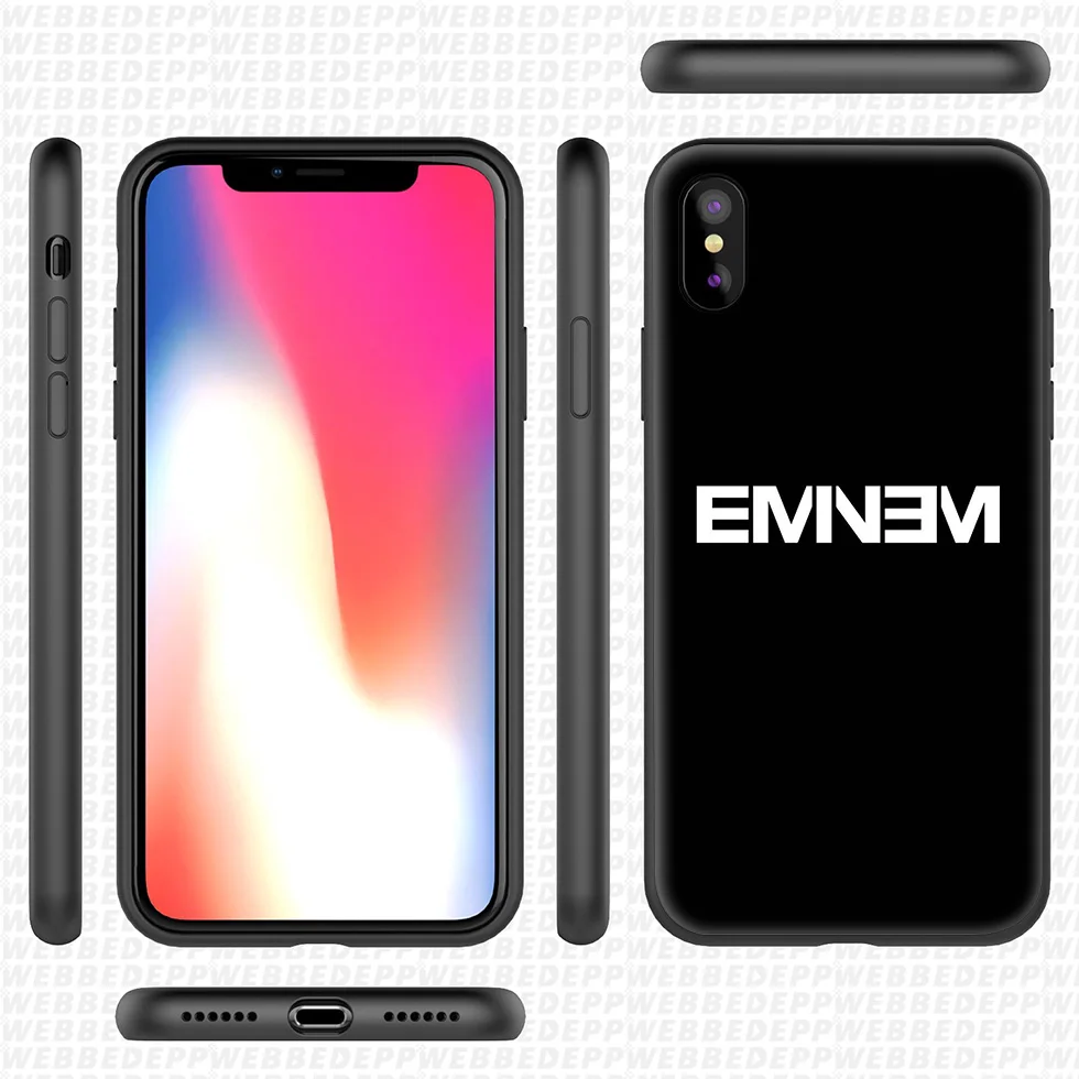 Мягкий силиконовый чехол WEBBEDEPP Eminem Rap God для iPhone 11 Pro Xr Xs Max X или 10 8 7 6 6S Plus 5 5S SE Case |