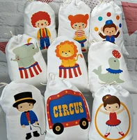 circus birthday party favor bags candy bags gift bags kids birthday party decoration supplies circus friends party gifts bags