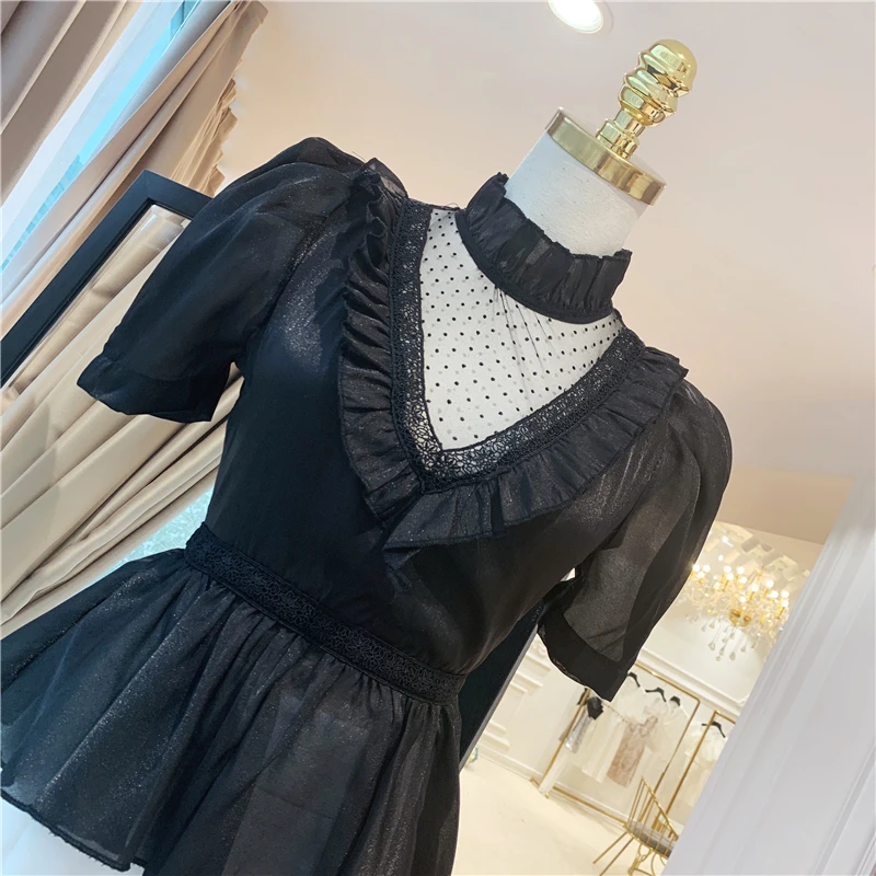 Высокое качество новейшая мода лето 2020 подиумная дизайнерская рубашка женская с