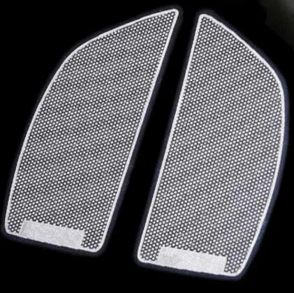 2 шт./компл. из нержавеющей стали колонна аудио динамик отделка твитер украшения