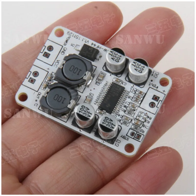 AIYIMA TPA3110 цифровой аудио усилитель доска 30 Вт PBTL моно Amplificador DC8-26V для 4-8Ohm динамик