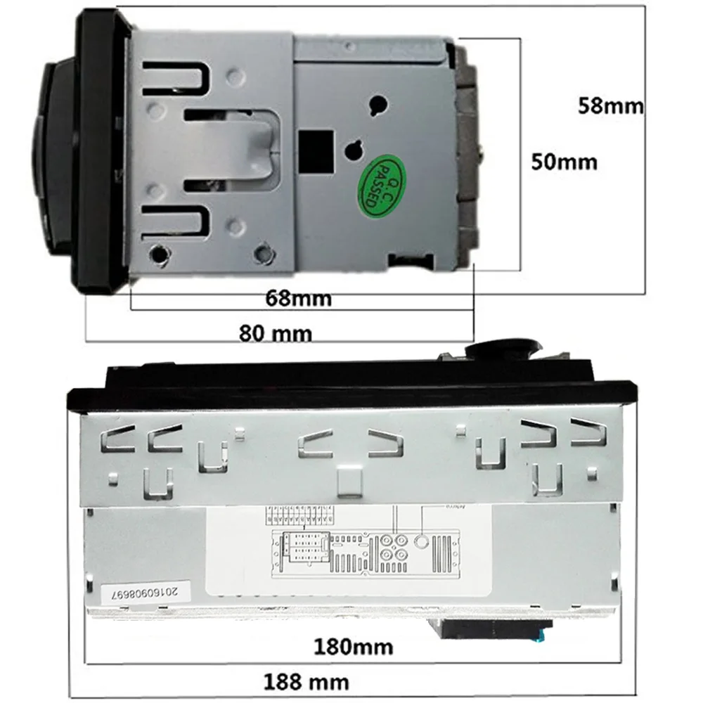 Автомобильный радиоприемник с Bluetooth JSD 520 стерео радио 1 Din V2.0 FM Aux Вход ресивер