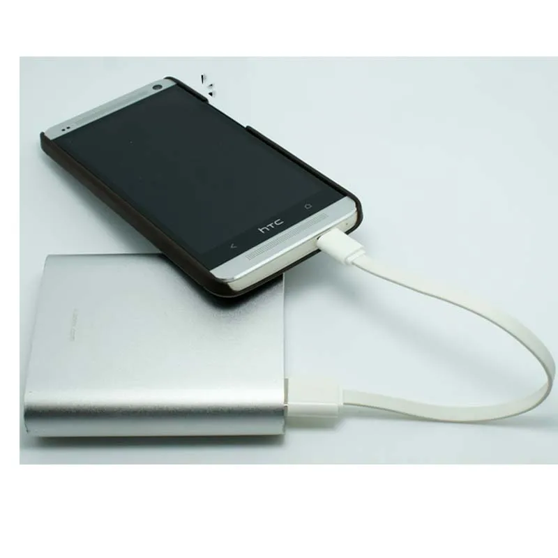 Ультракороткий 20 см Micro USB кабель для зарядки и передачи данных Портативный